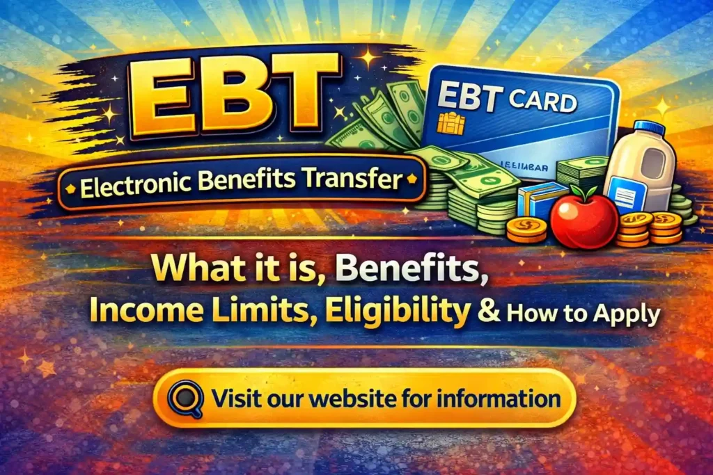 EBT (Electronic Benefits Transfer) What it is, Benefits, Income Limits, Eligibility & How to Apply