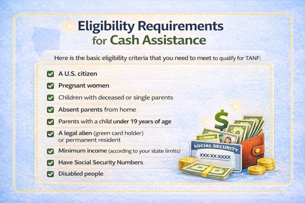 Eligibility Requirements for TANF Cash Assistance