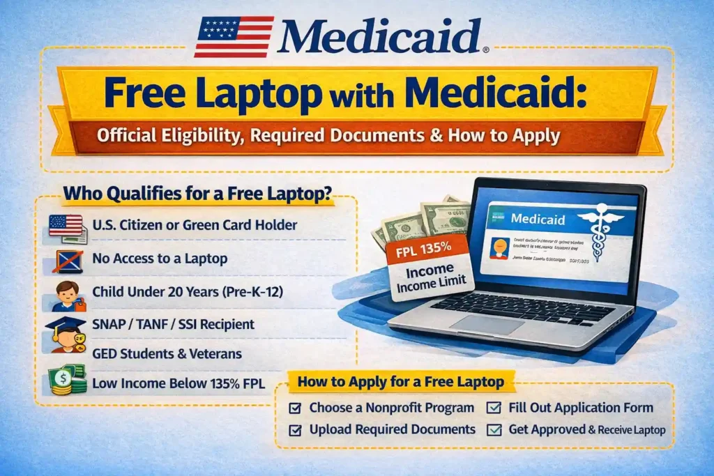 Free Laptop with Medicaid: Eligibility, Required Documents & How to Apply