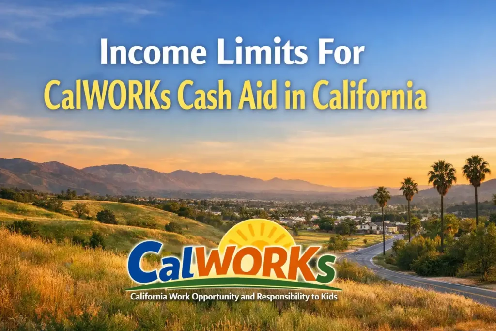 The Income Limits For CalWORKs Cash Aid in California?