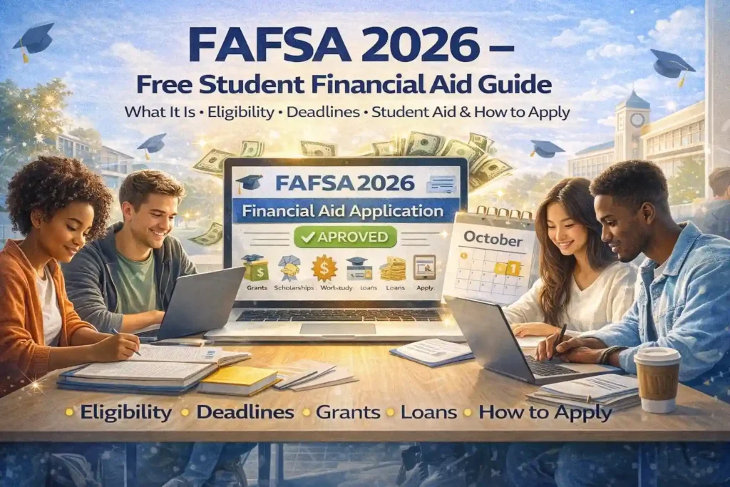 FAFSA 2026: What It is, Eligibility, Deadlines, Student Aid & How to Apply