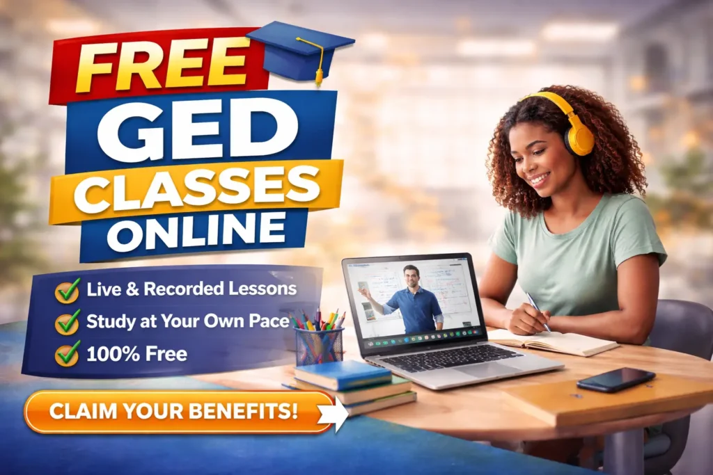 Free GED Classes Online: Prep, Eligibility, Benefits & How to Apply