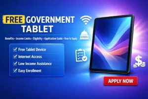 Free Government Tablet: Income Limits, Eligibility, Application & How to Apply