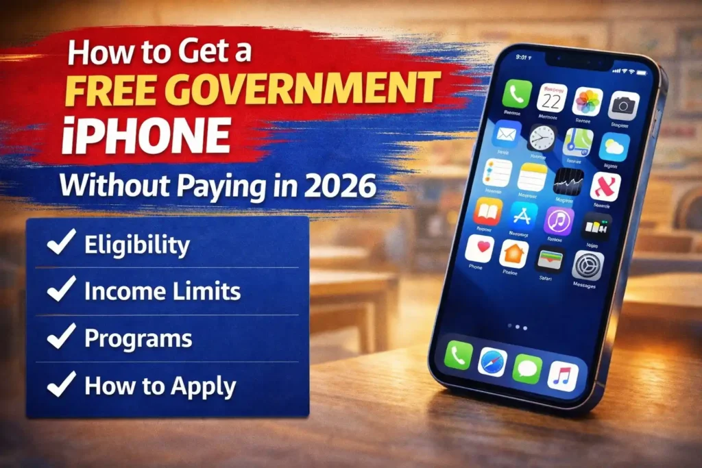 How to Get a Free Government iPhone Without Paying: Eligibility, Income Limits, Programs & How to Apply