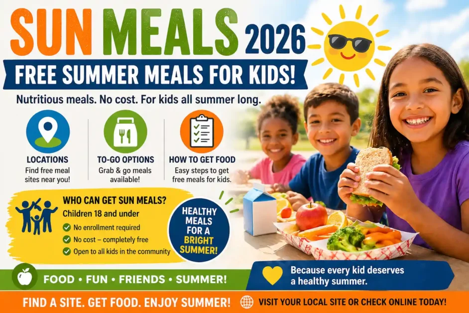 SUN Meals: Free Summer Meals for Kids – Locations, To-Go Options & How to Get Food