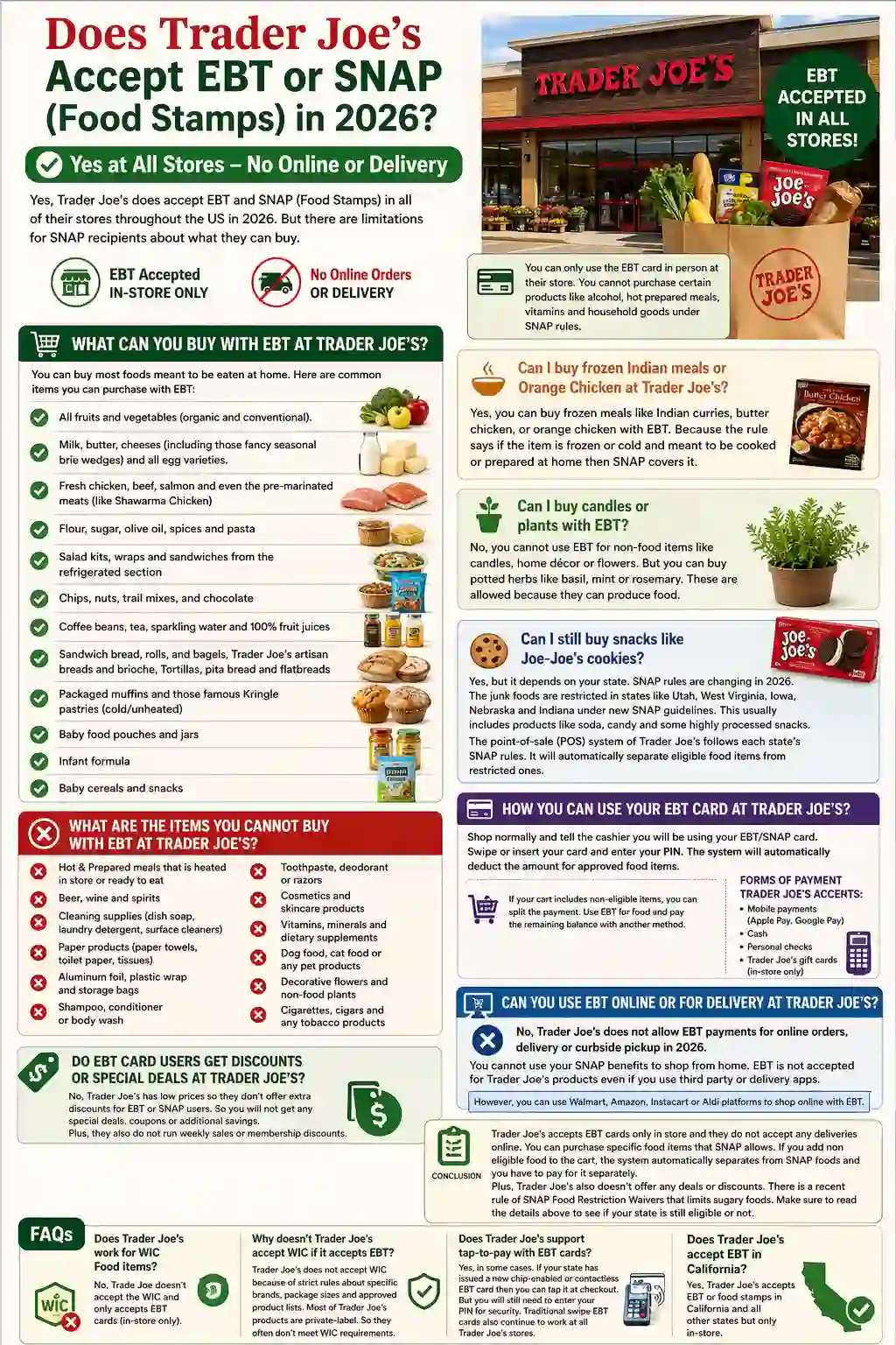 What Can You Buy With EBT at Trader Joe's 