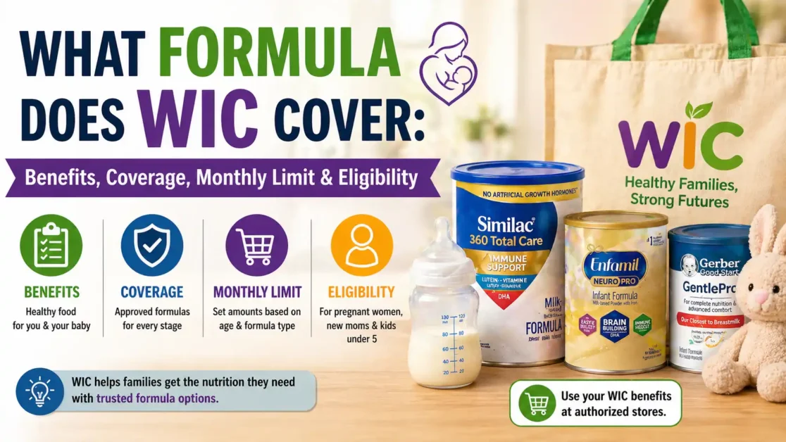 What Formula Does WIC Cover: Benefits, Coverage, ​Monthly Limit & Eligibility 