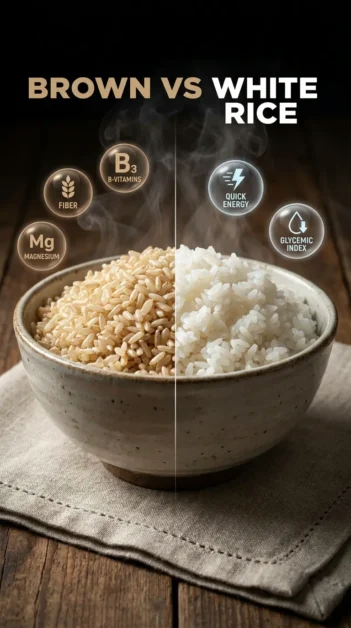 Brown and White Rice for Weight Loss 