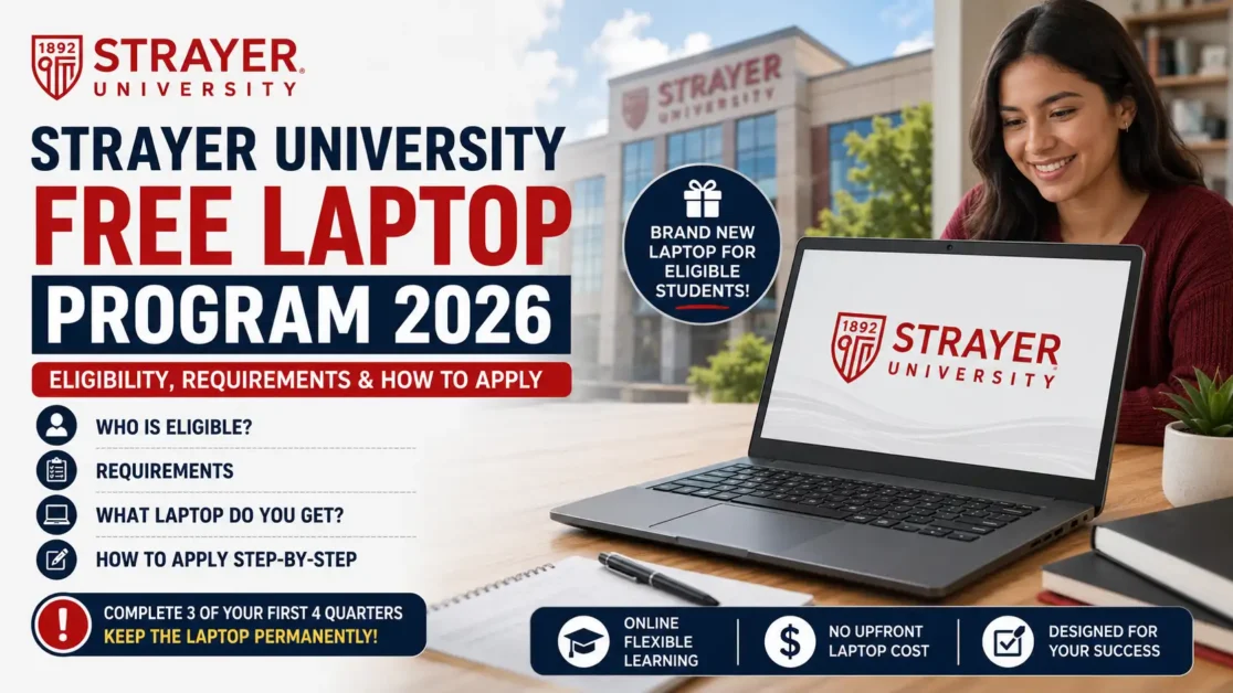 Strayer University Free Laptop Program: Eligibility, Requirements & How to Apply