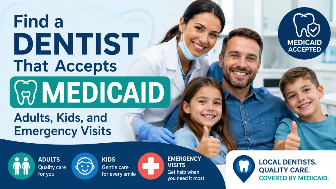Find a Dentist That Accepts Medicaid: Adults, Kids, and Emergency Visits