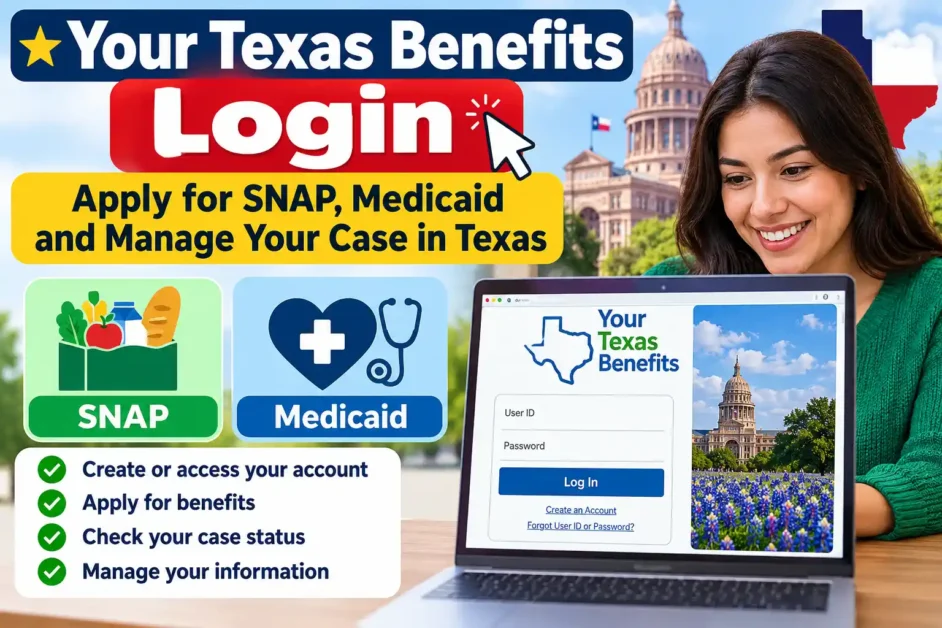 Your Texas Benefits Login: Apply for SNAP, Medicaid and Manage Your Case in Texas